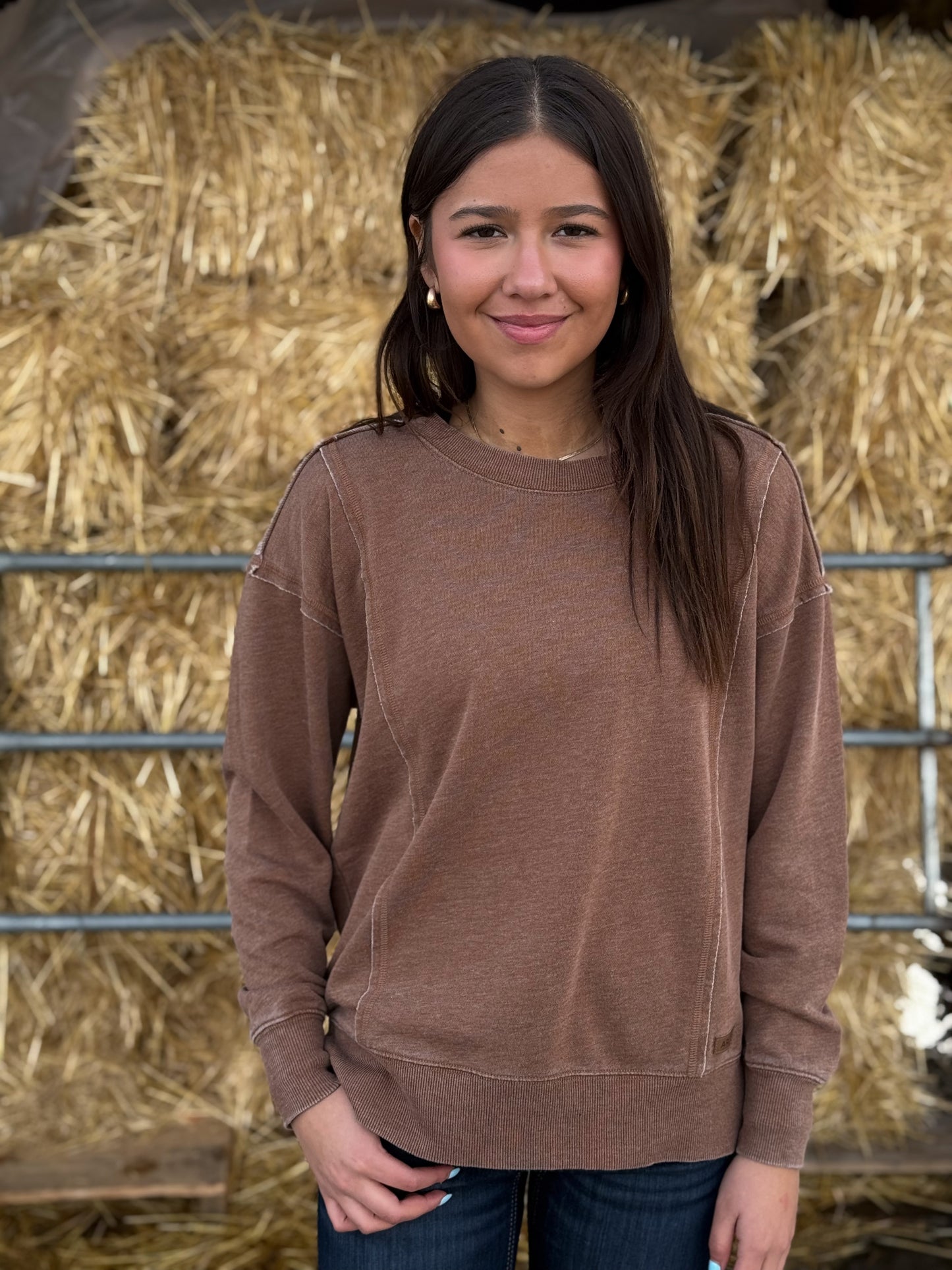 Ariat - Womens Willow Sweatshirt - Toffee