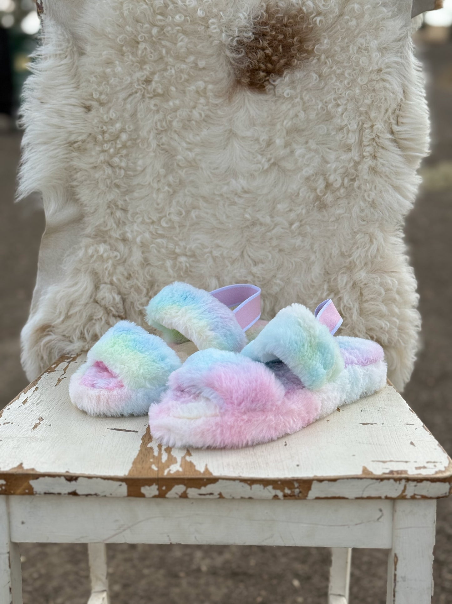 Tie Dye Slippers