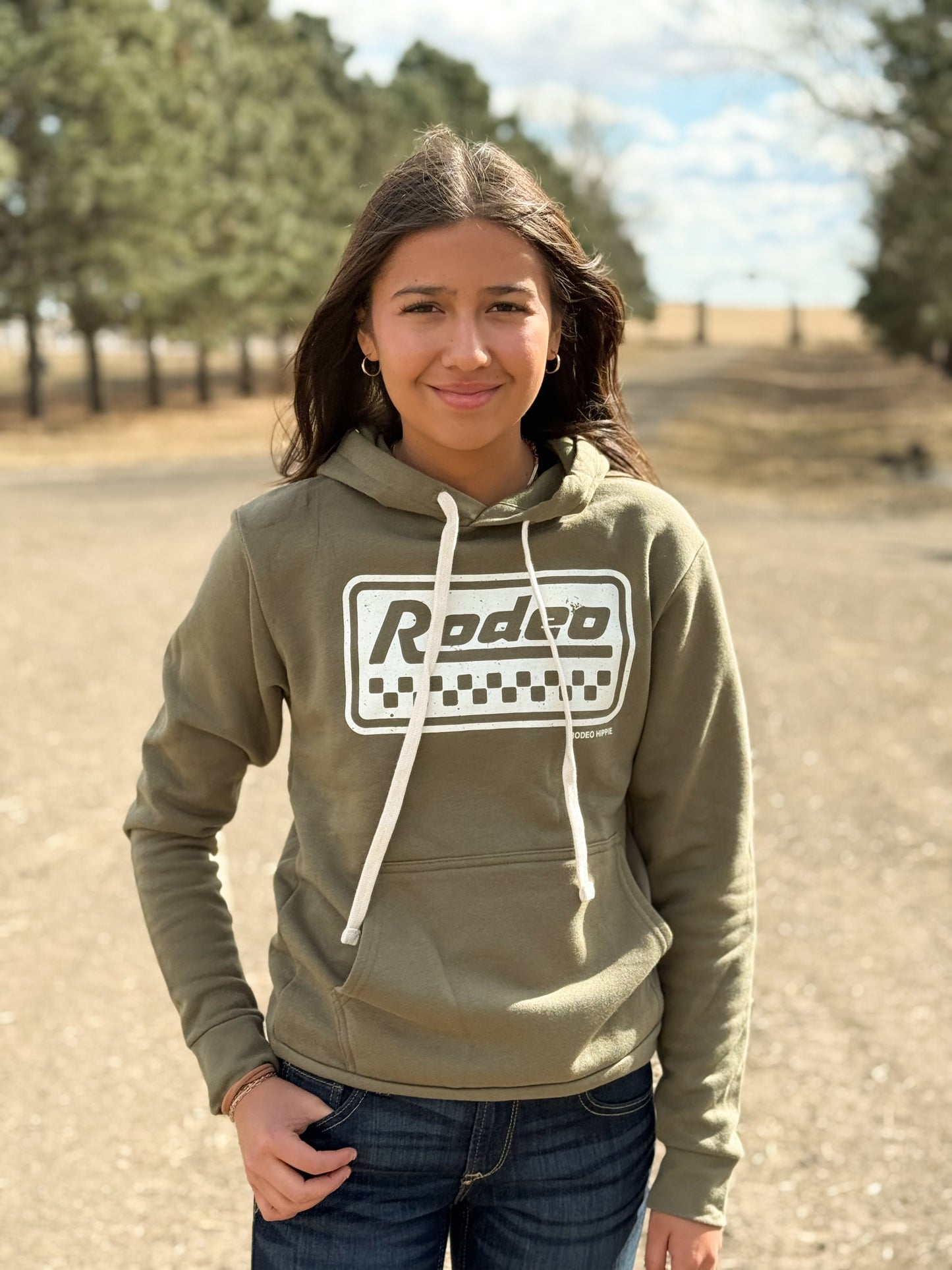 The Rodeo Hoodie - Olive