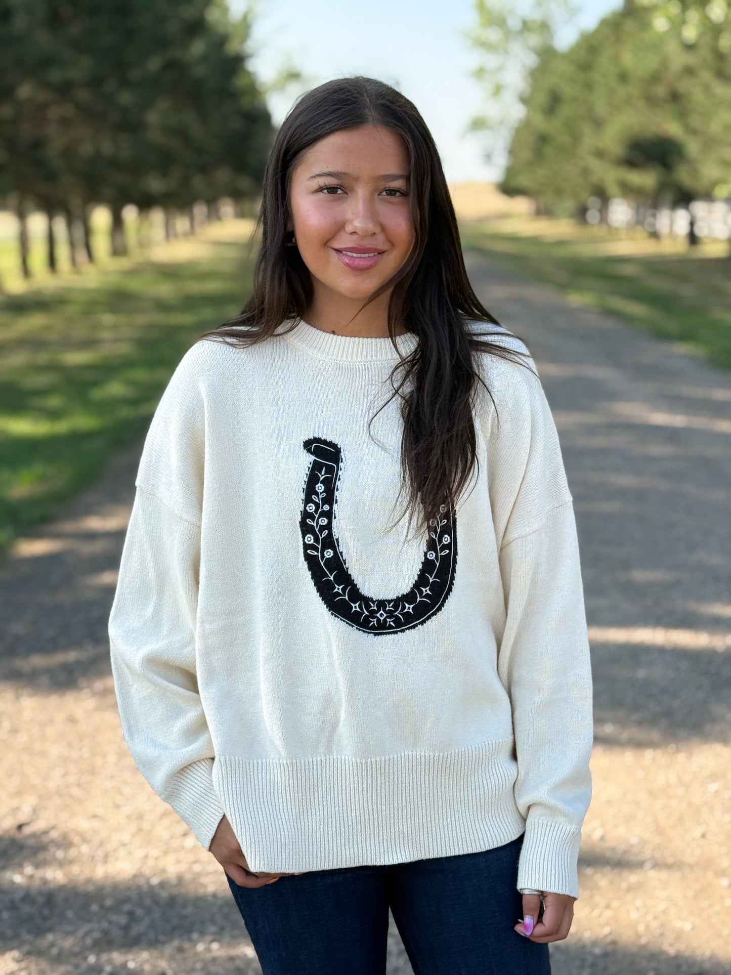 The Embree Horse Shoe Sweater