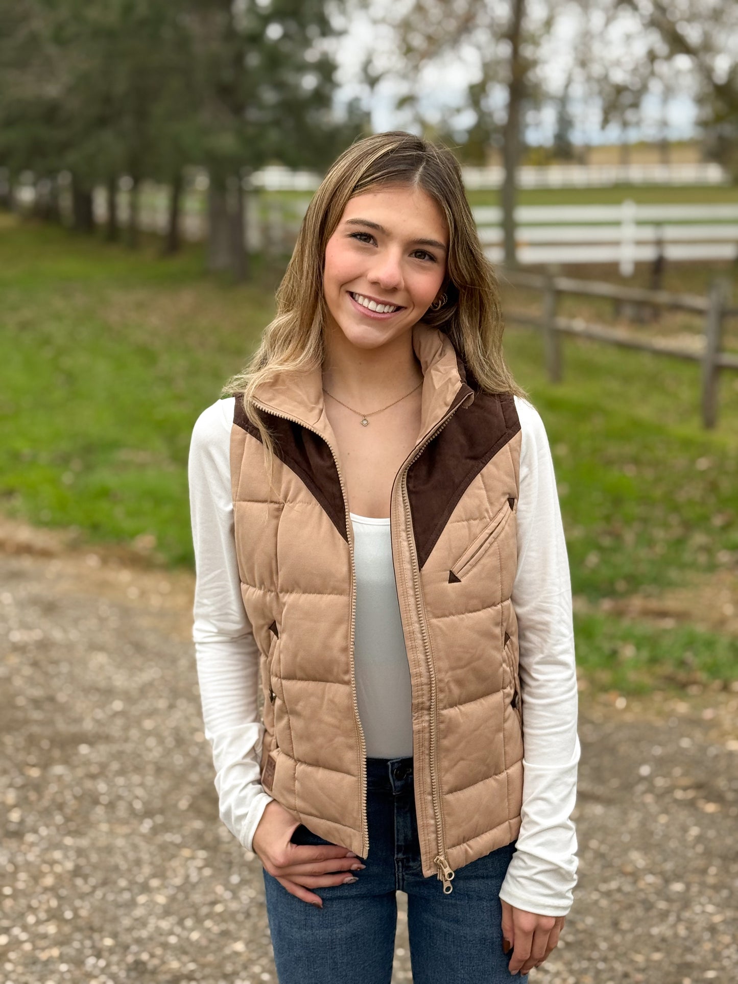 Kimes Ranch Women’s Lenora Vest - Coffee