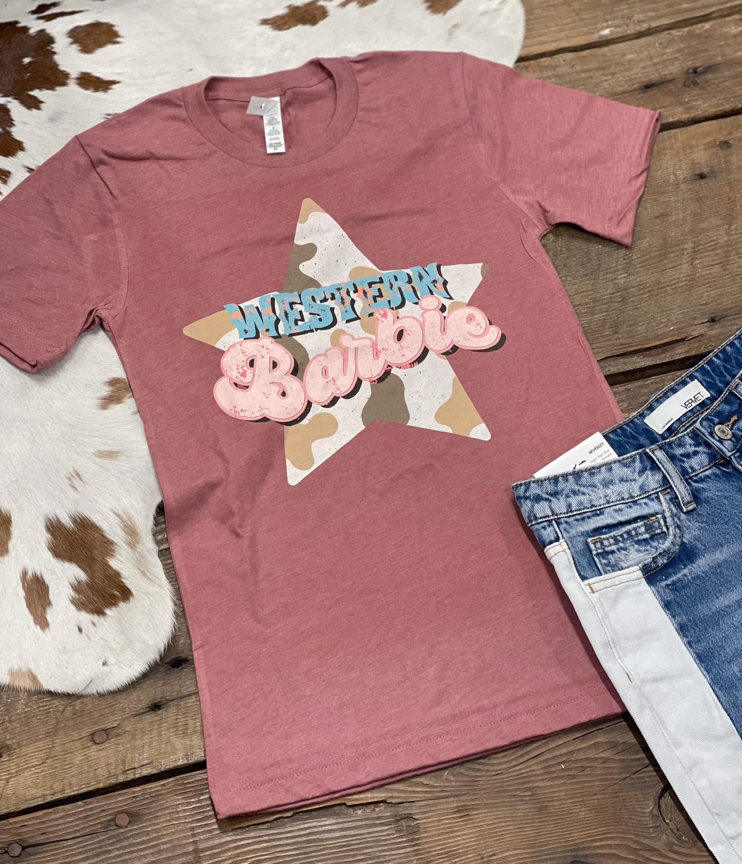 Western Barbie Tee