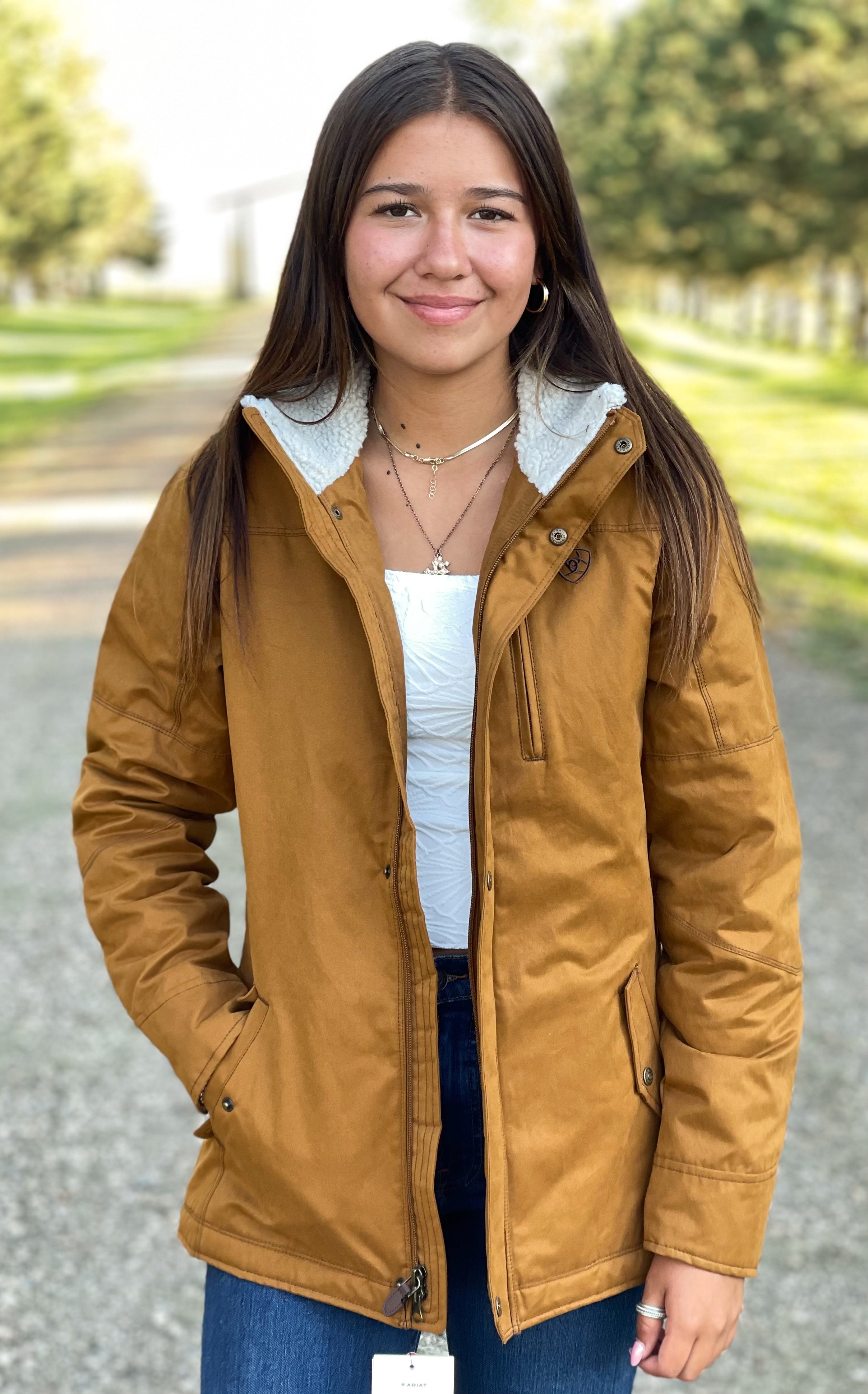 Grizzly Insulated Jacket Ariat Women's Winter Jackets Ariat