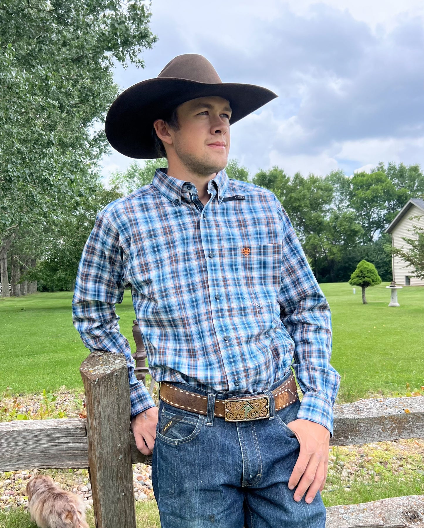 —Ariat - Pro Gabriel Fitted Button Up Shirt