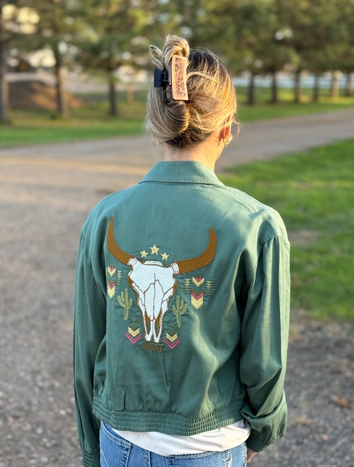 Ariat - Women’s Edgerton Jacket - Duck Green