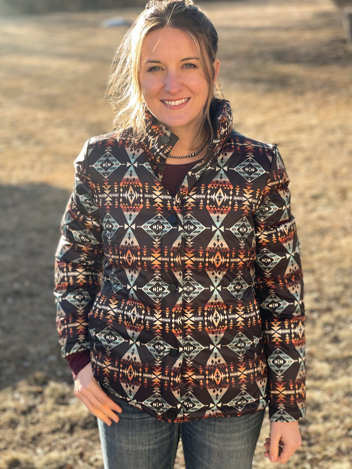 Pendleton Women’s Down Reversible Jacket