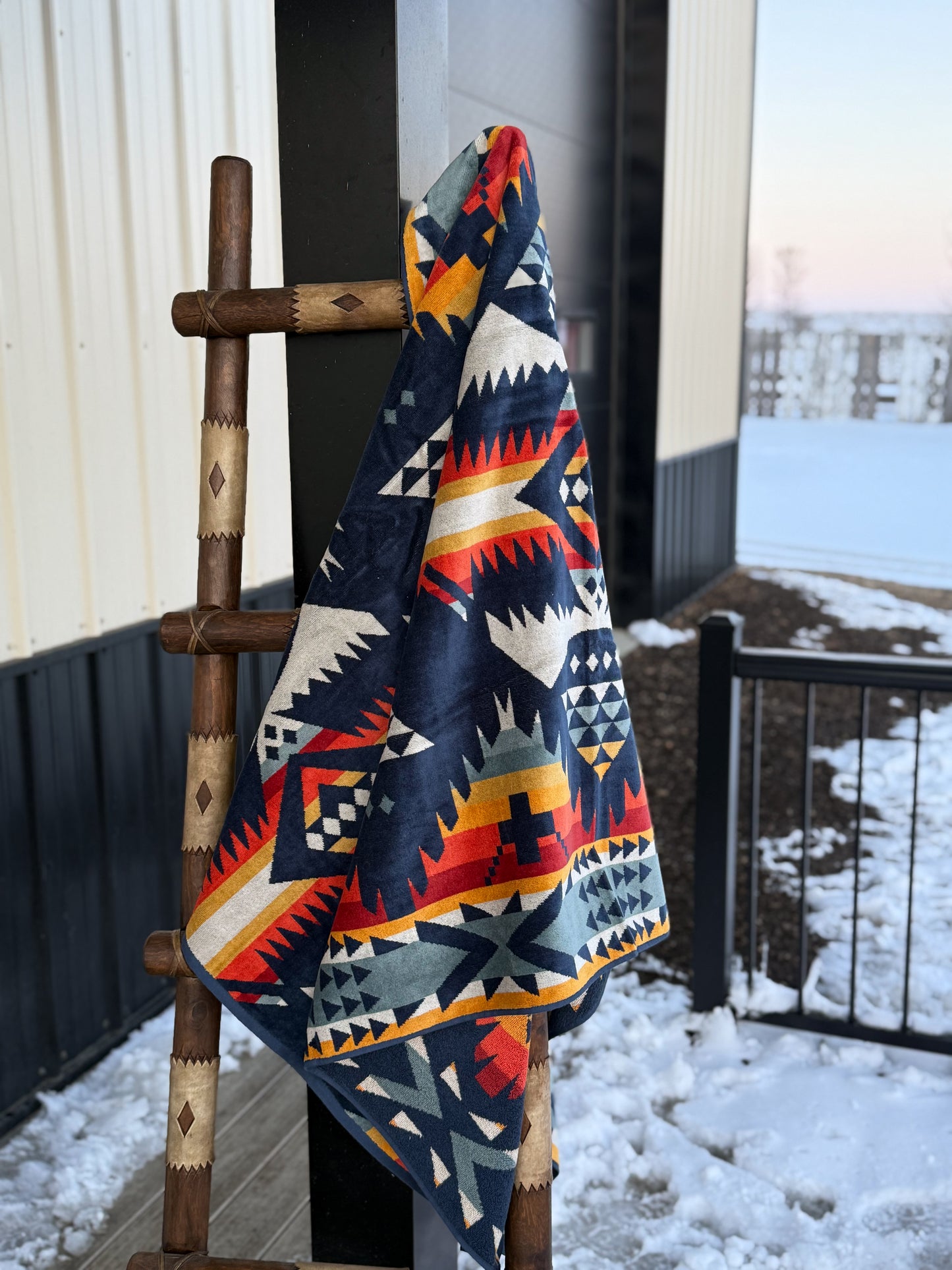 Nehalem Navy Spa Towel