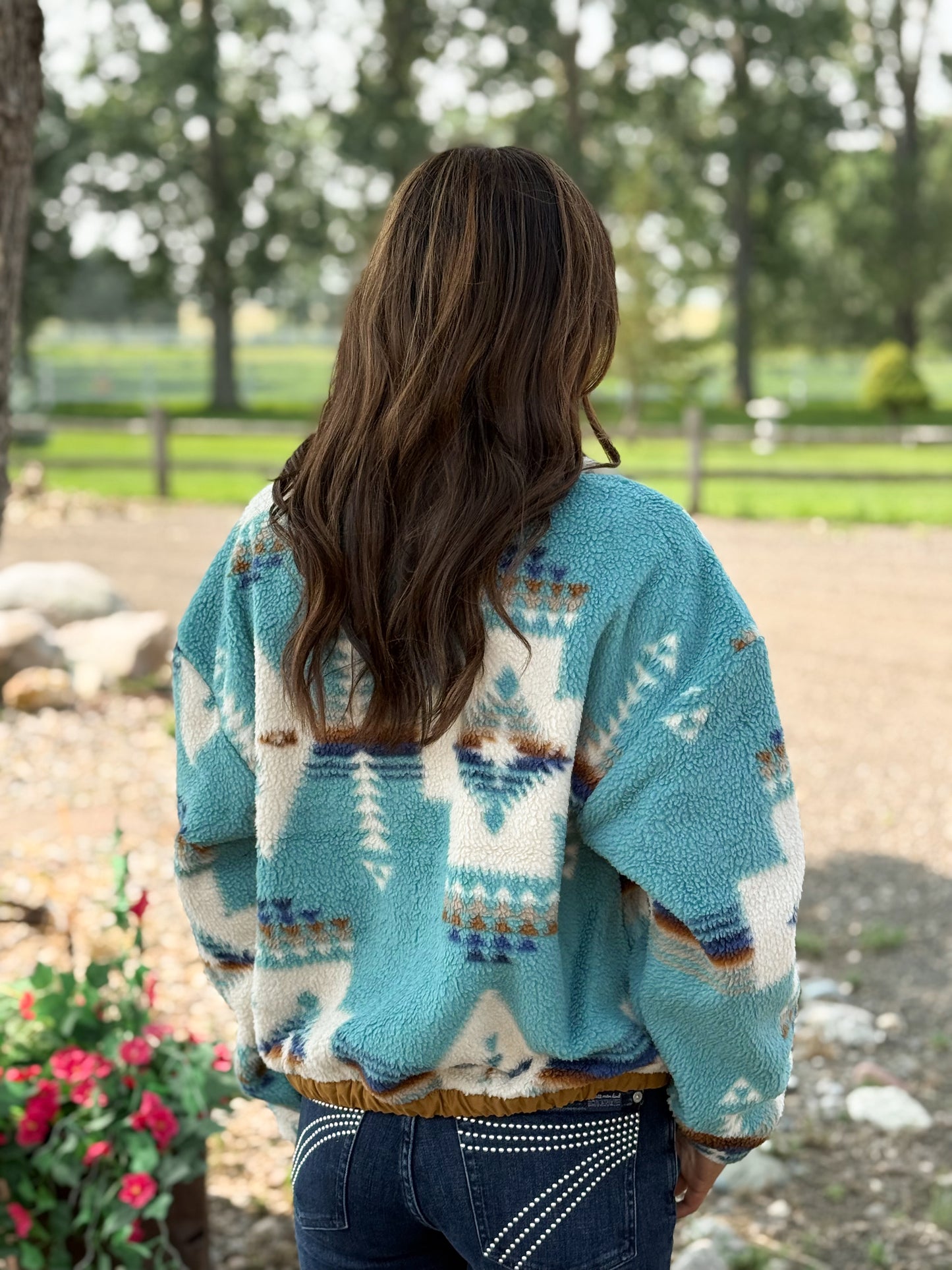 Ariat - Womens Sherpa Jacket - Agave Southwest