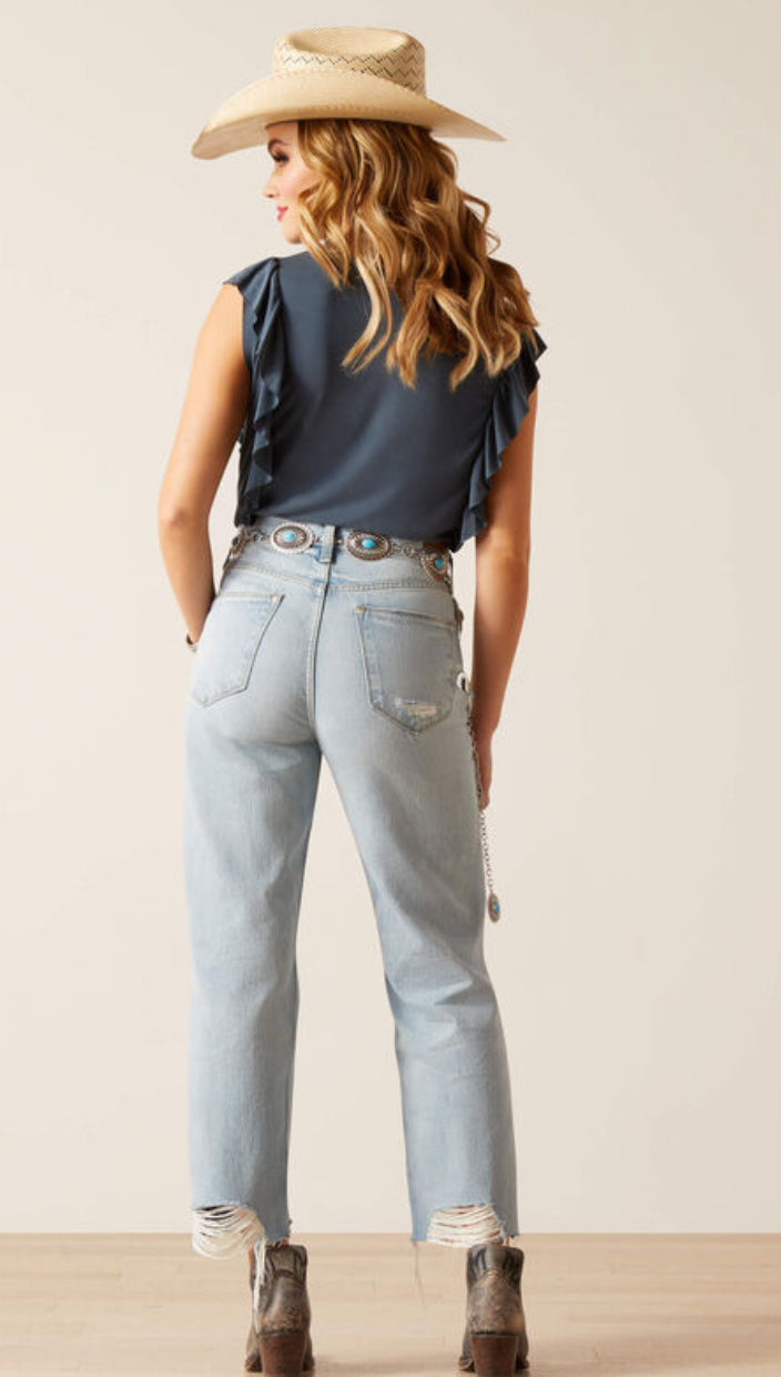 Ariat - Tomboy Straight Light - Ultra High Rise