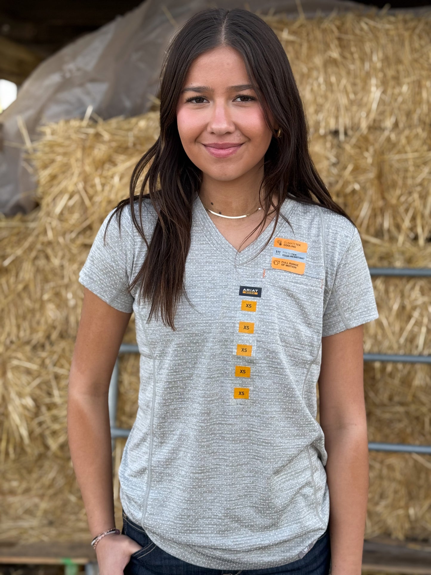 Ariat - Womens Rebar Evolution T-Shirt - Wild Dove