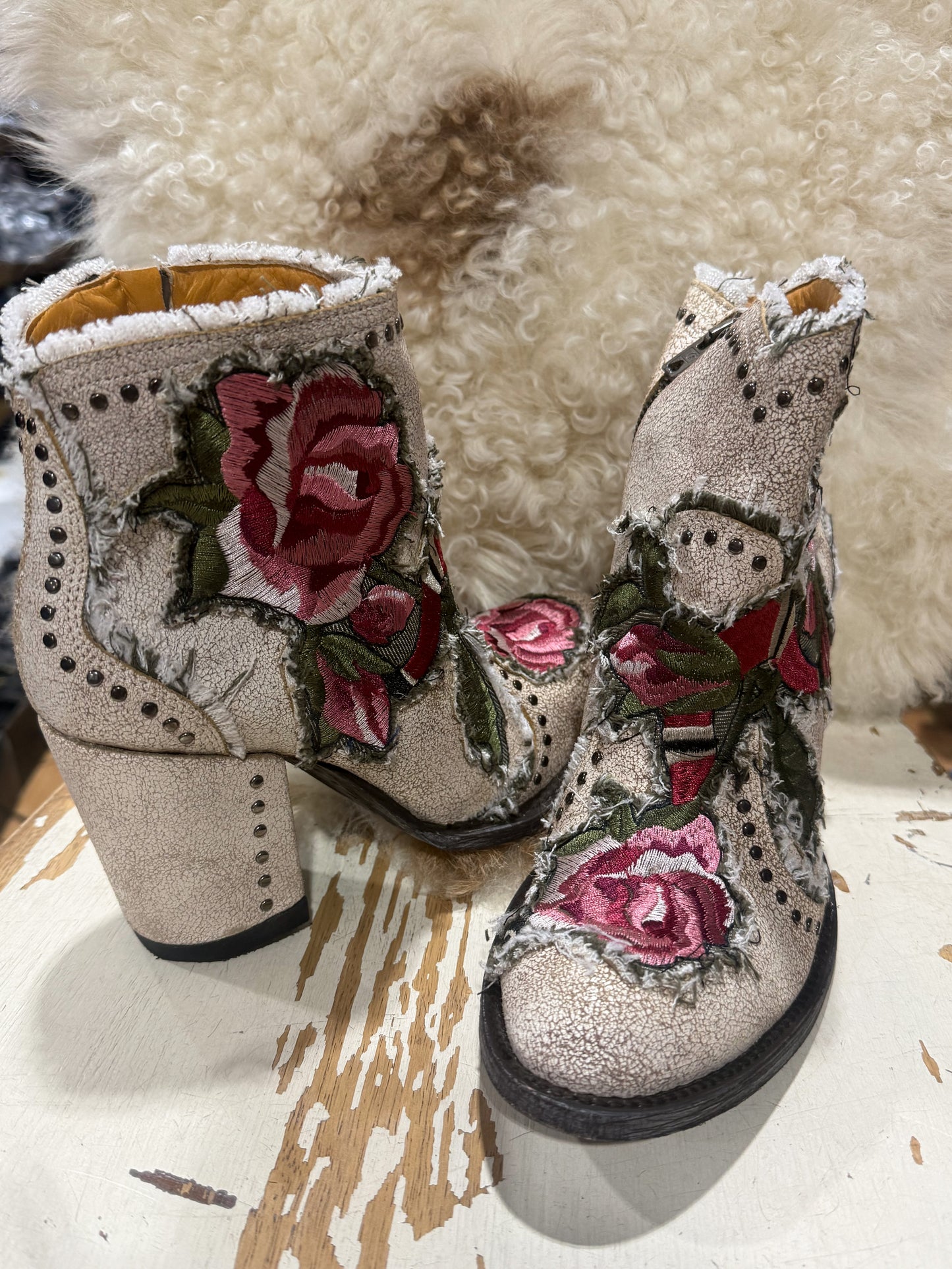 The Old Gringe - Carla Short Booties 6”