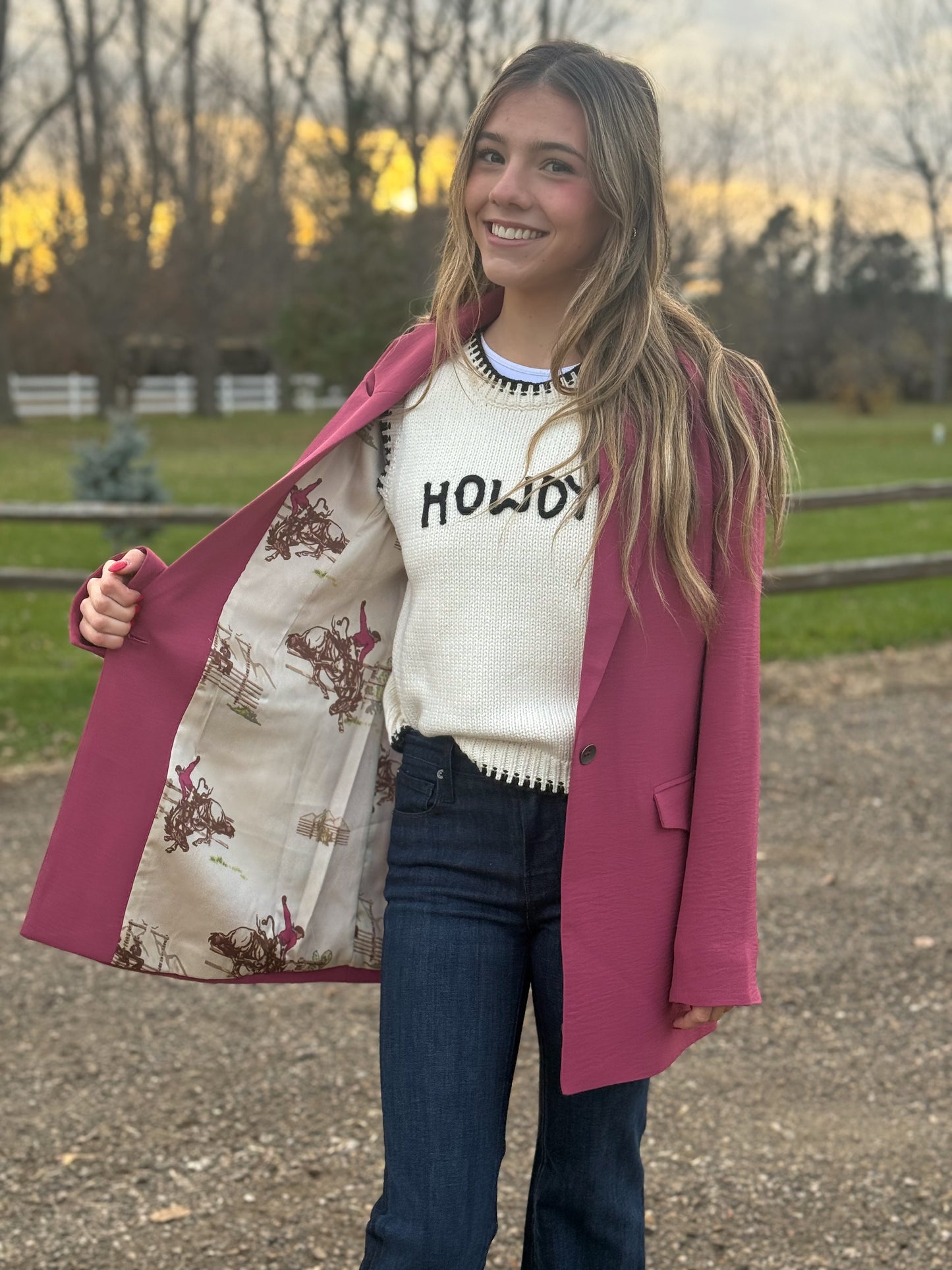 Ariat - Ella Blazer - Dry Rose