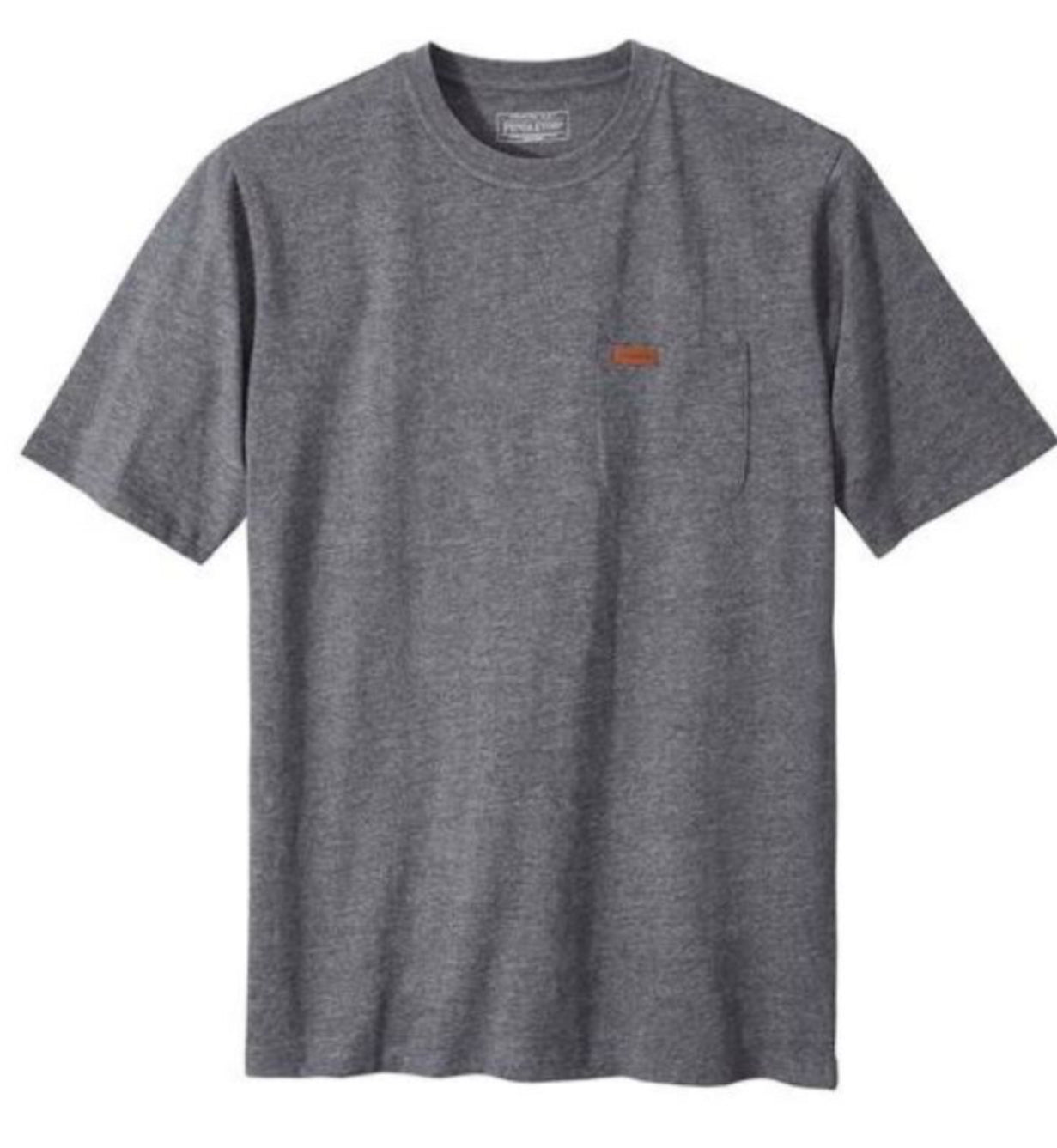 Pendleton - Men’s Deschutes Pocket Tee (Dark Heather Gray)