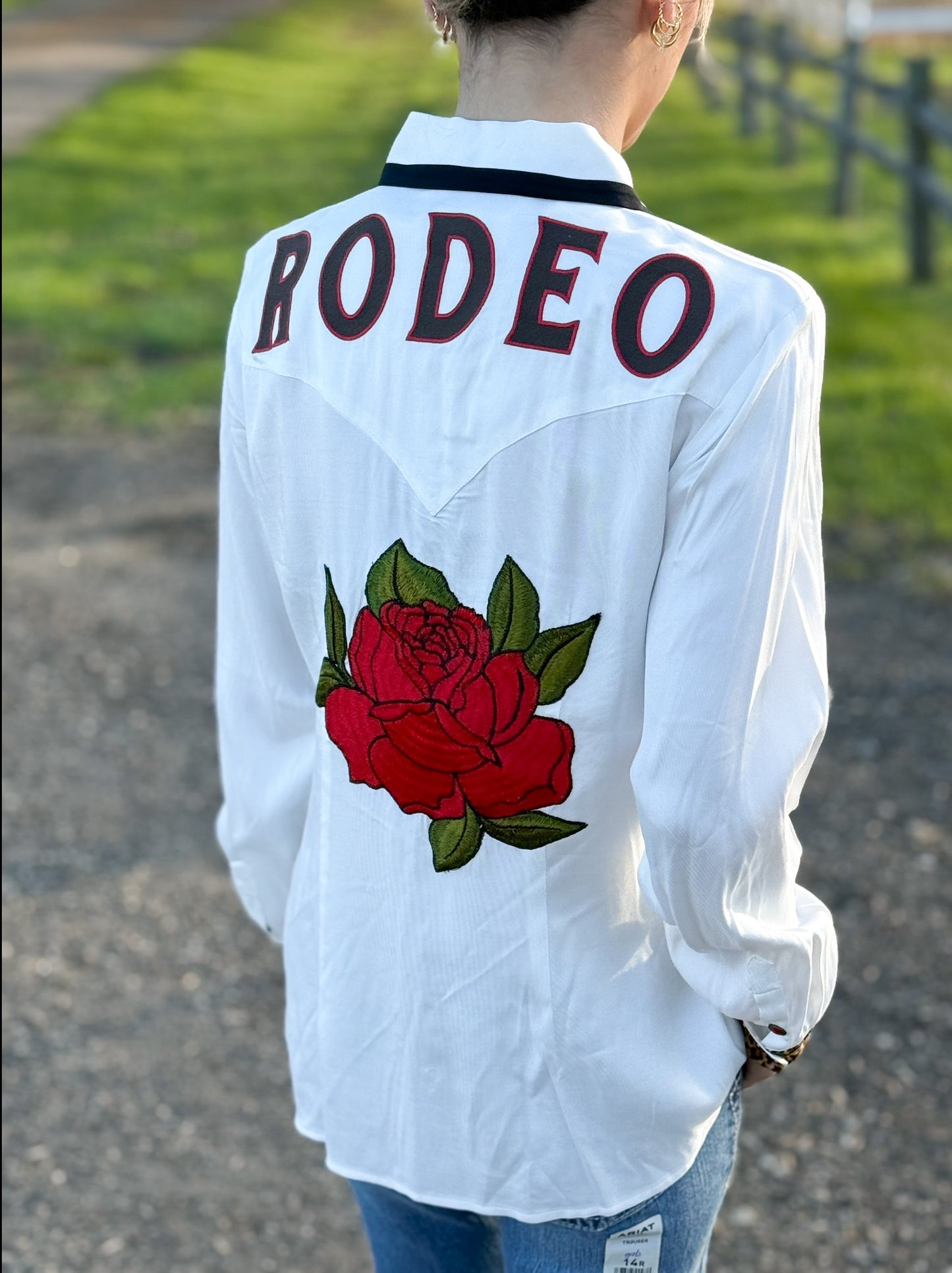 Ariat - Rodeo Quincy LS Shirt - White