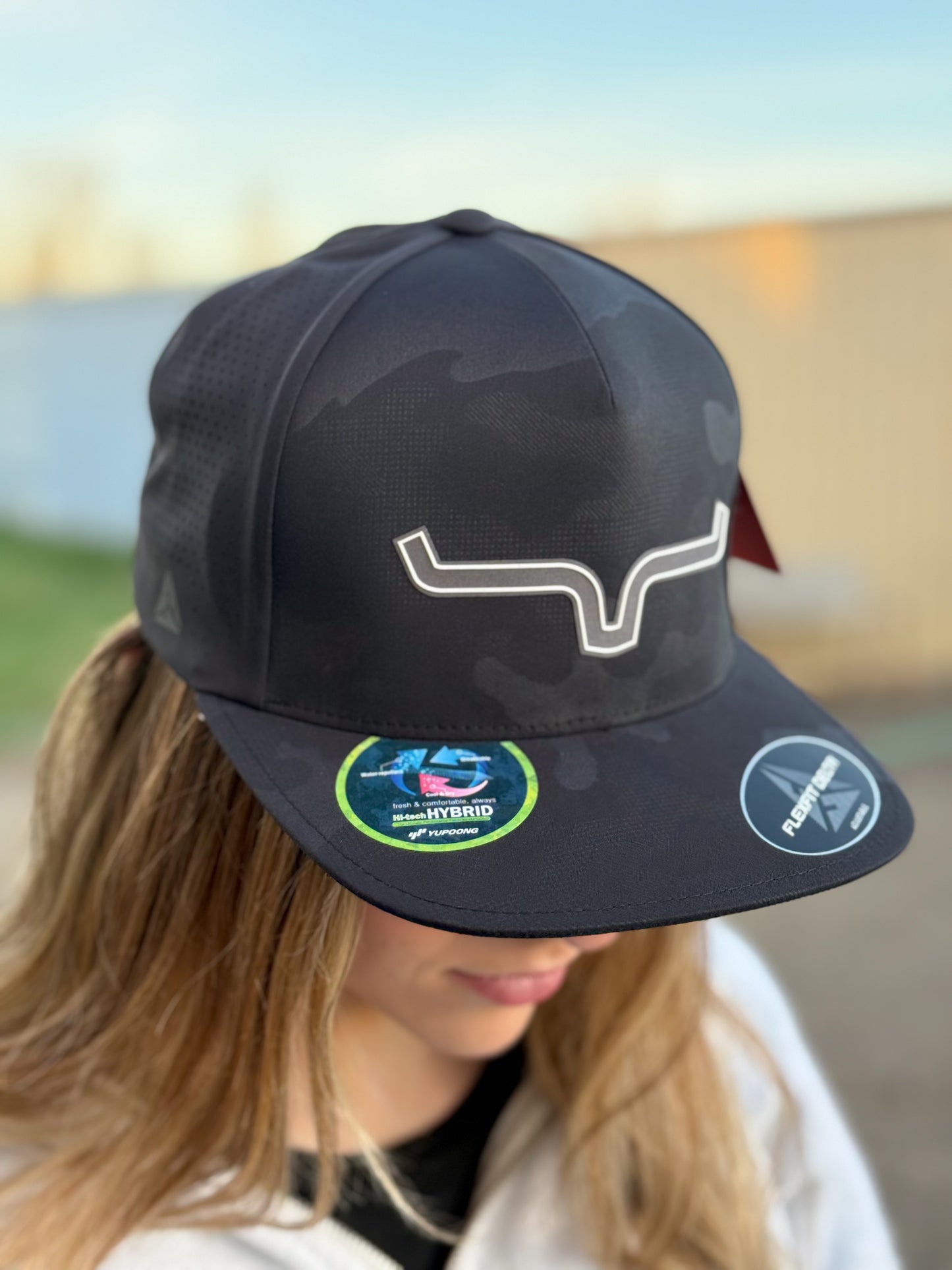 Kimes Ranch - Hard Pressed Cap - Black Camo