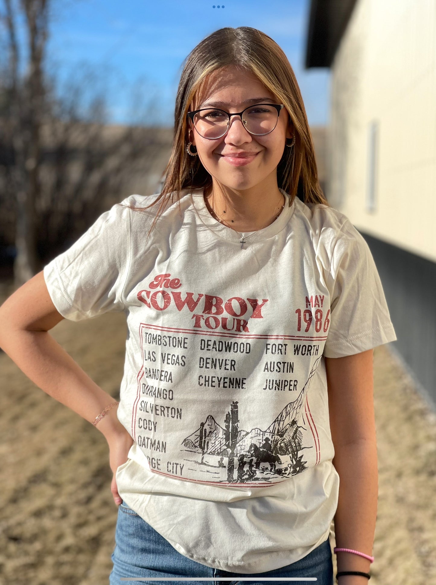 The Cowboy Tour Tee