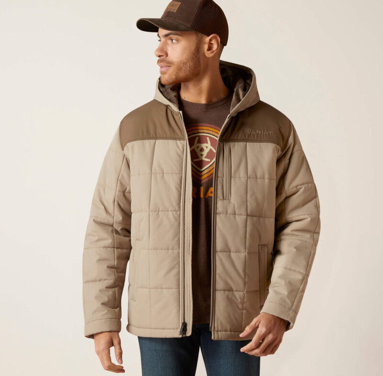 Ariat - MEN’S Crius Insulated Jacket - Major Brown/Brindle