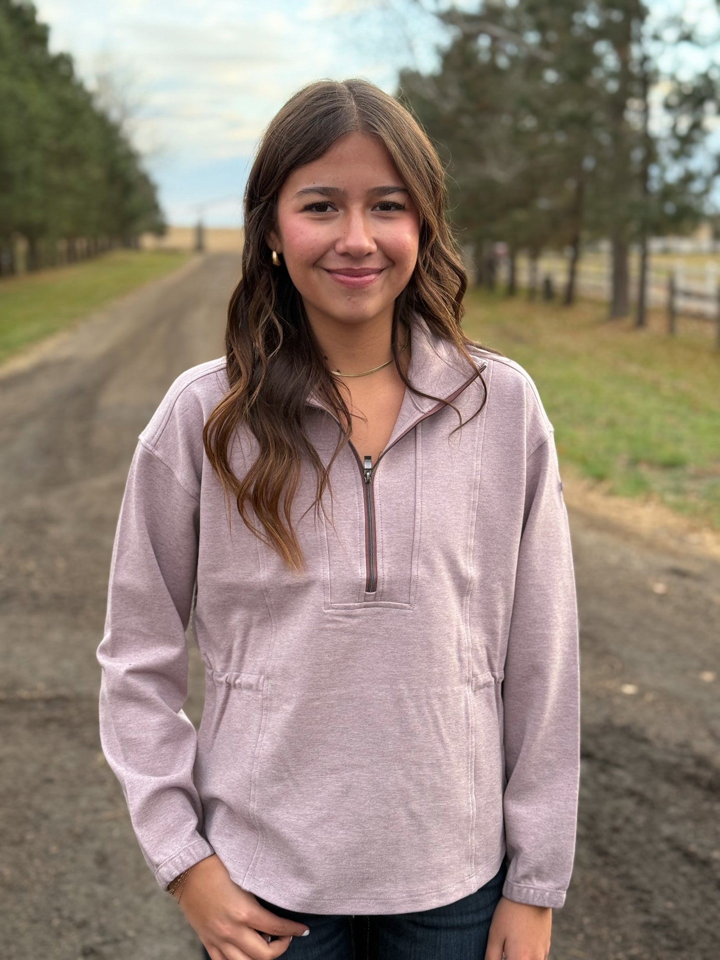 Ariat - Women’s Ryeland 1/2 Zip Sweatshirt