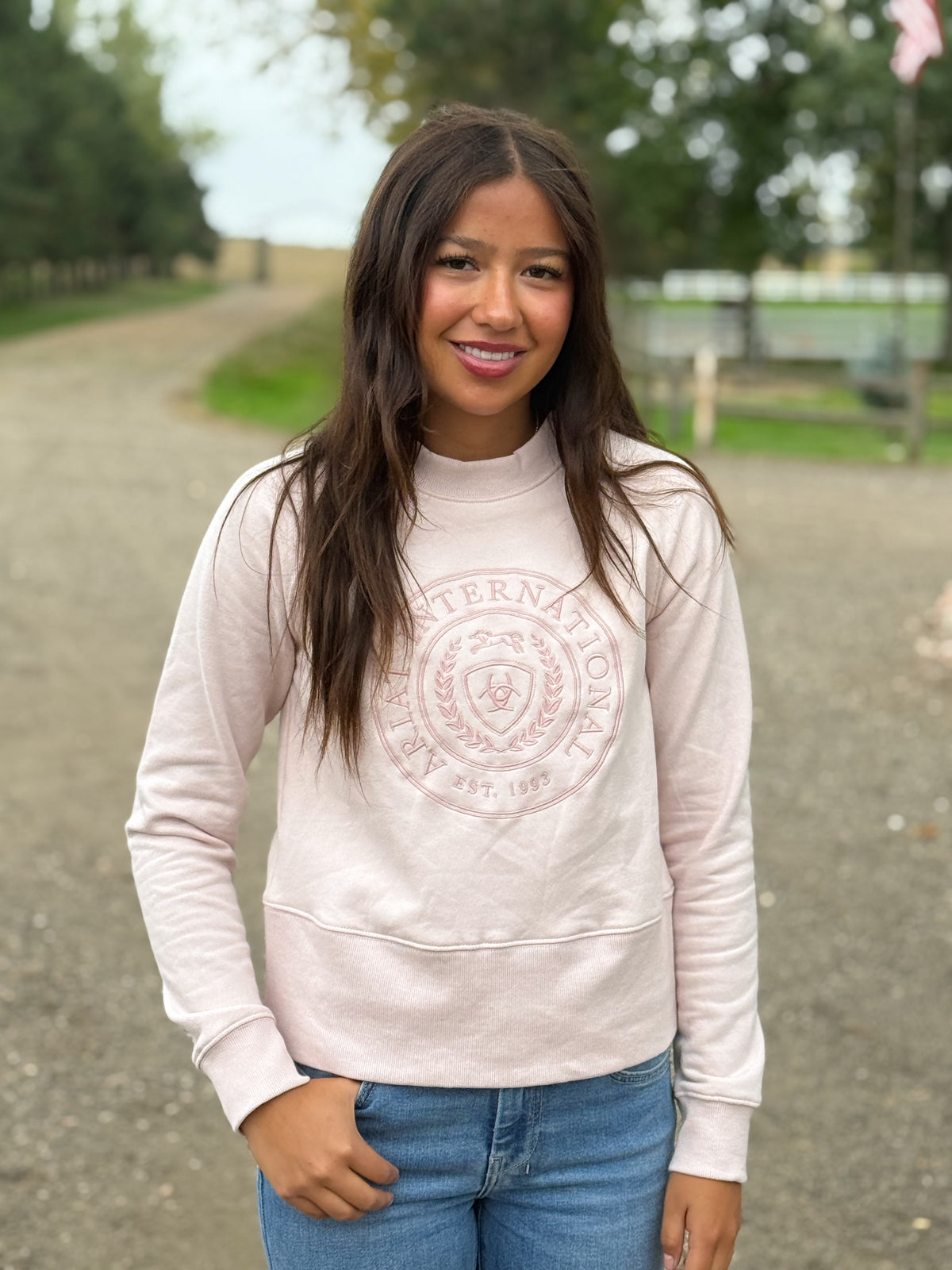 Ariat - Women’s Martine Sweatshirt - Sepia Rose