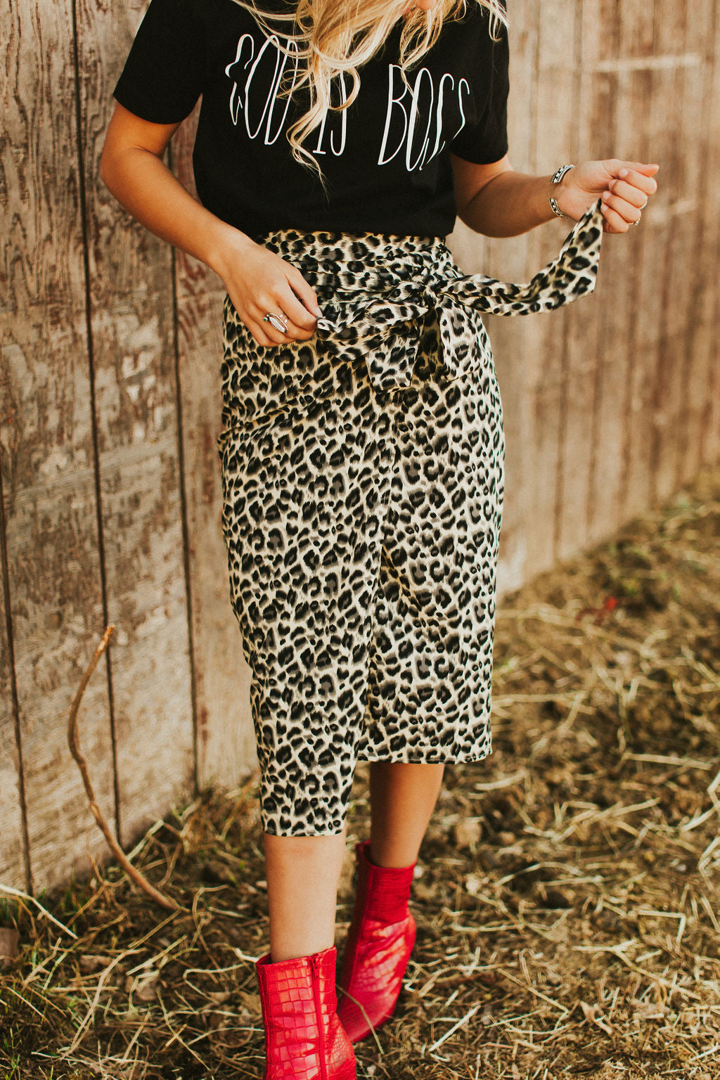 The Vine Wrap Skirt