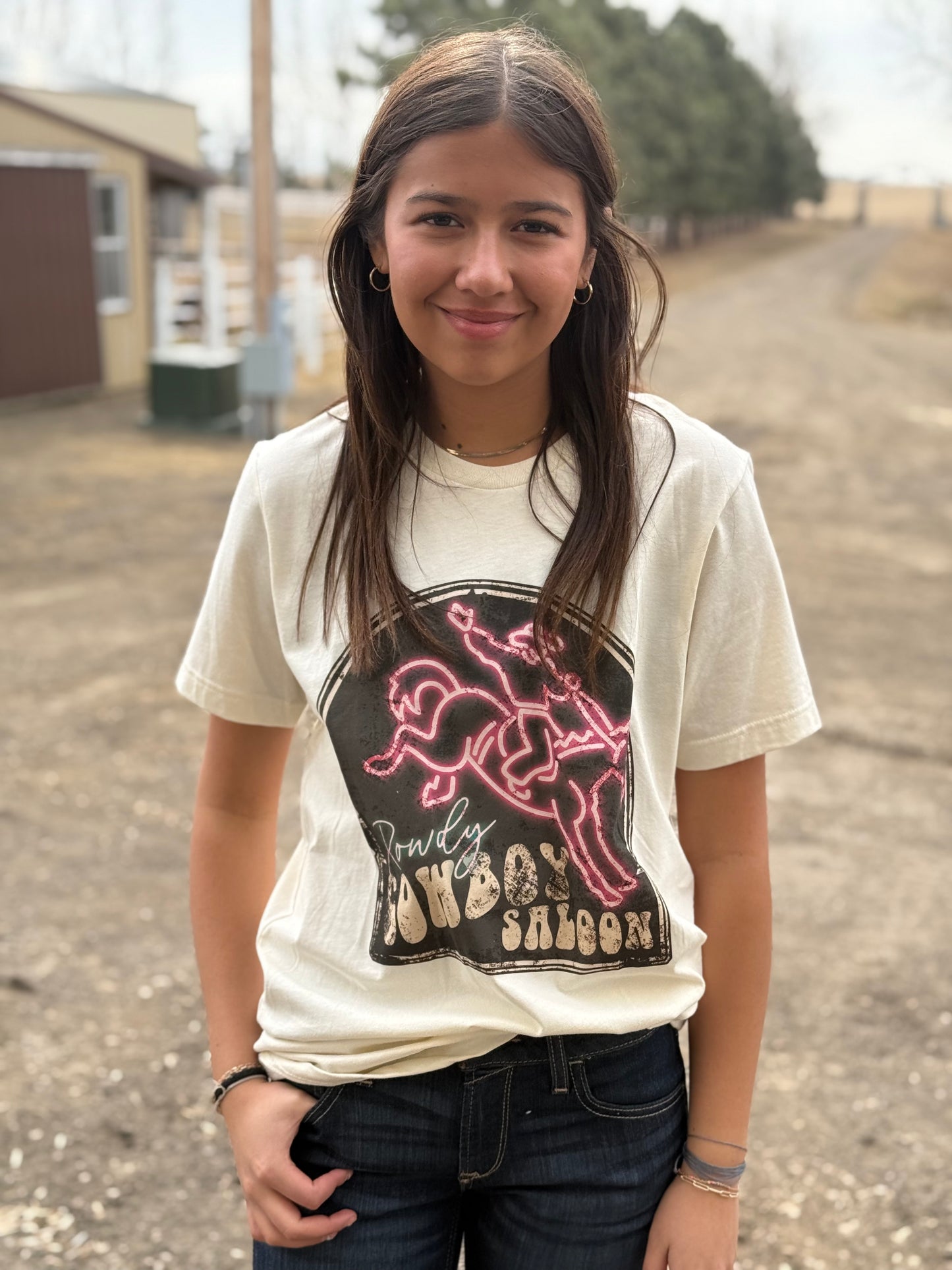 The Rowdy Cowboy Saloon Tee