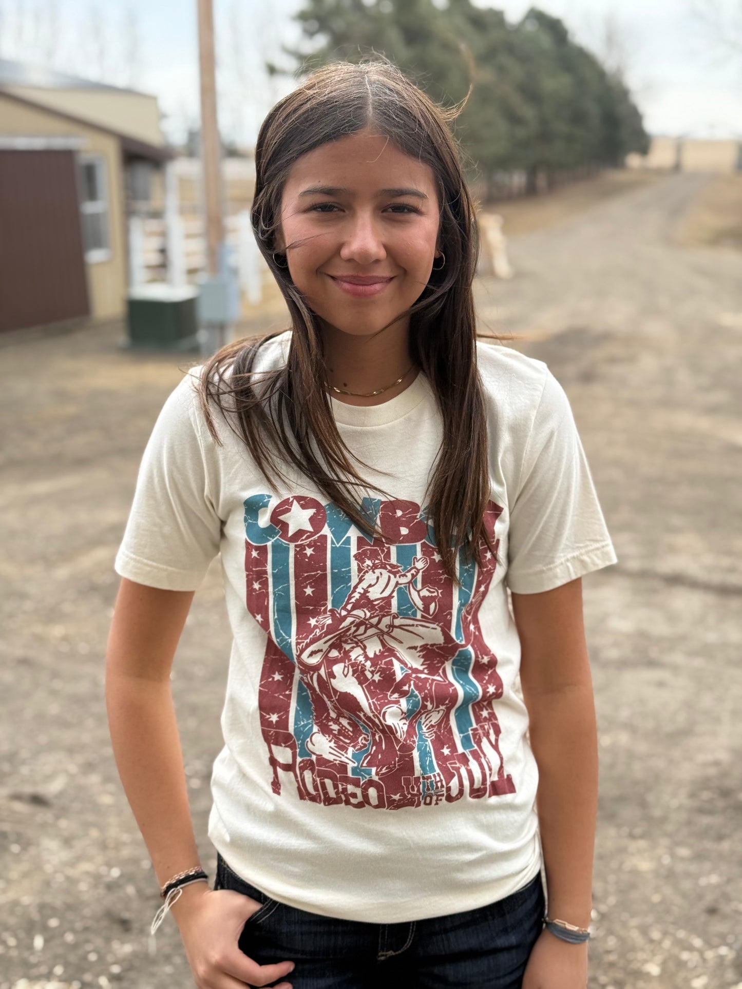 The Cowboy 4th Of July Tee