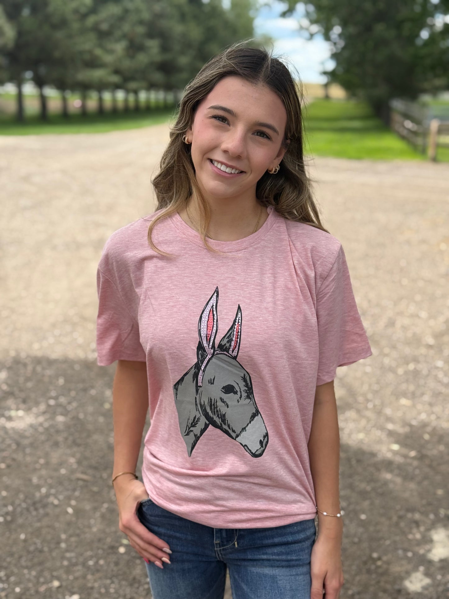 2 Fly- Gemmed Mule Tee
