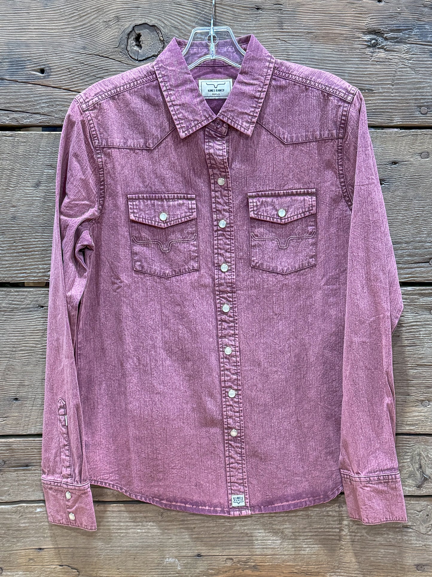 Kimes Ranch - Kaycee Denim Top - Wine