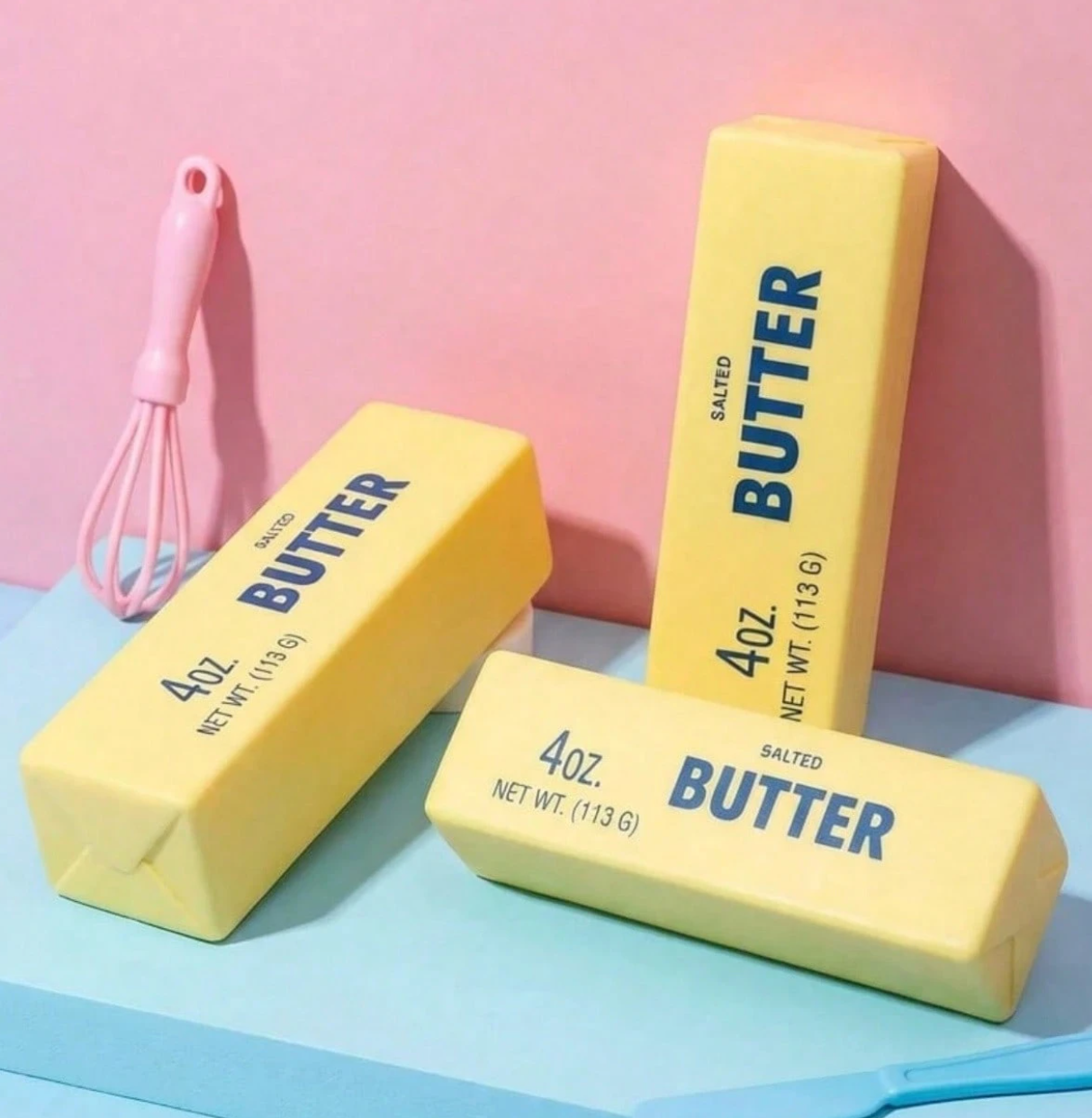 Butter Squishy Toy Anti-Stress Butter Stick Soft Squeezable: A-Type