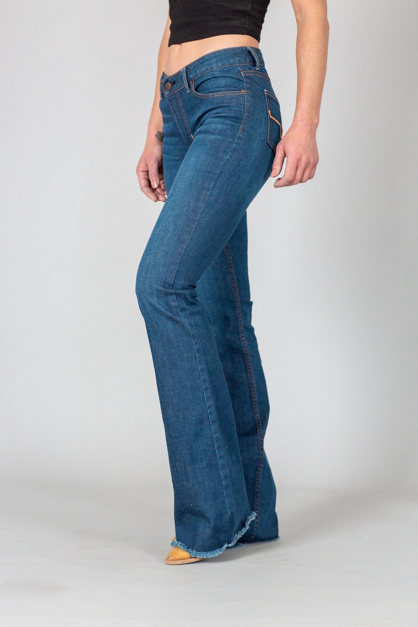 *Damaged* Kimes Ranch Lola Raw Hem