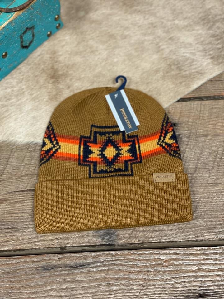 Pendleton Knit Beanie - Harding Tan
