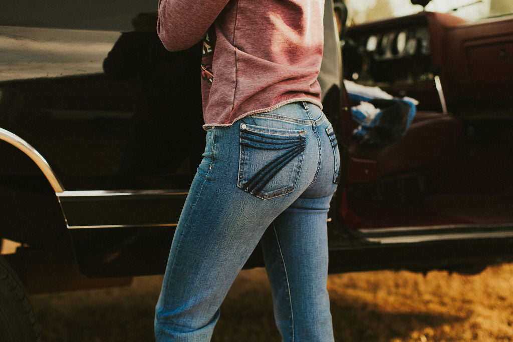 7 For All Mankind - The Helena Luxe Vintage Dojo - Tailorless