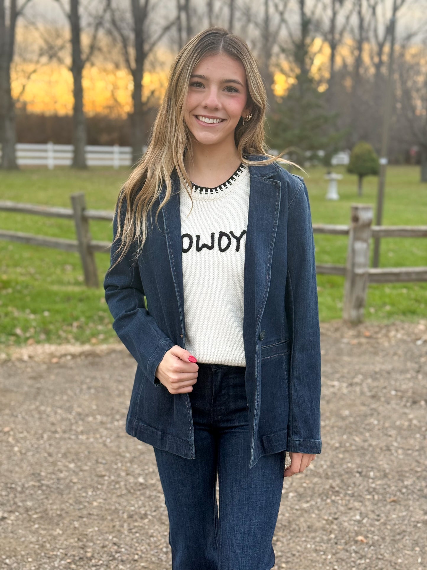 Ariat - Denim Blazer - Midnight