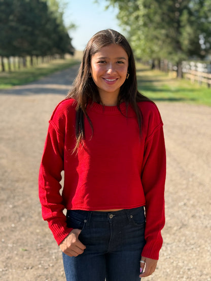 The Cherry Knit Sweater