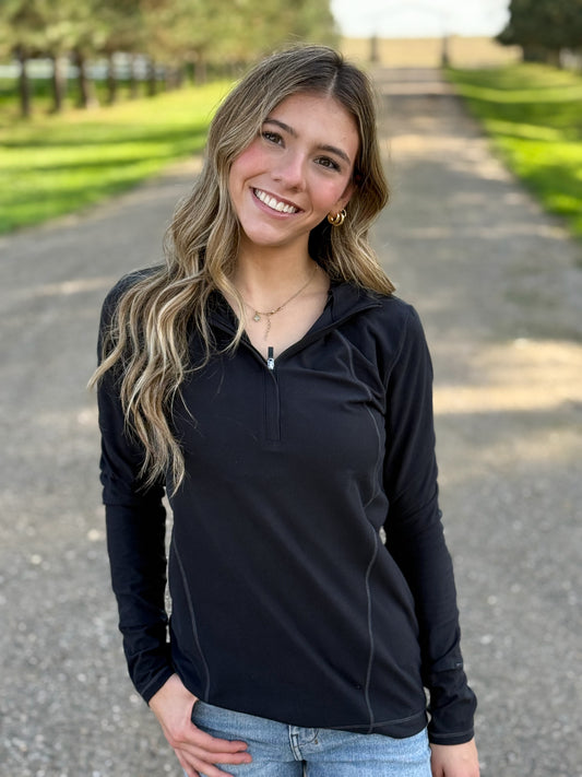 Ariat - Ardent Quarter Zip - Black