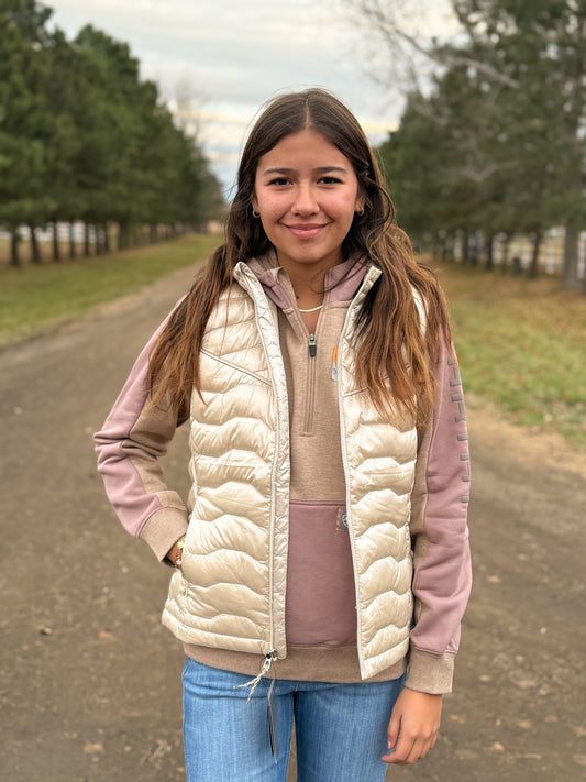 Ariat - Ideal Down Vest - Iridescent Summer Sand
