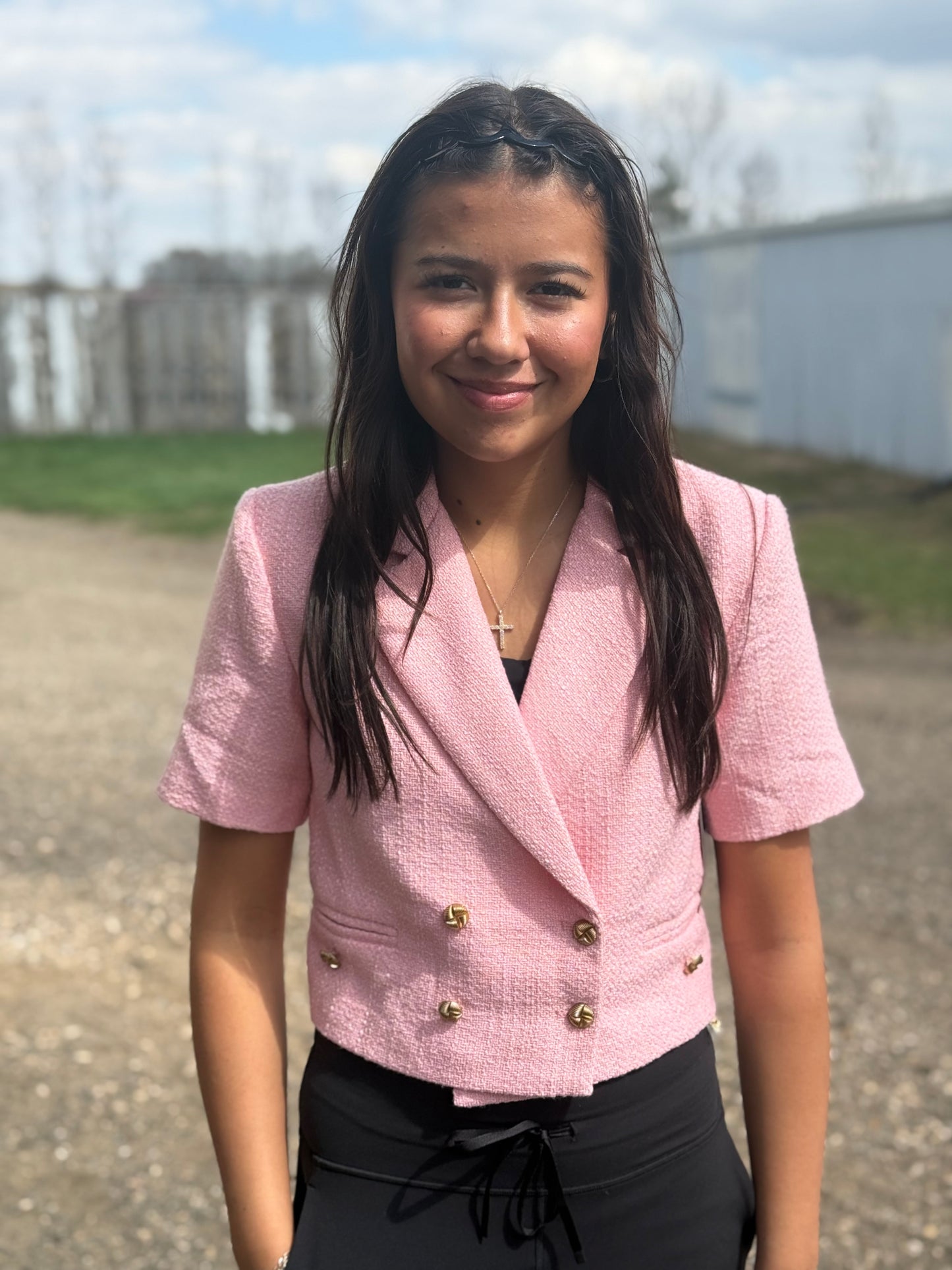 The Elle Cropped Blazer