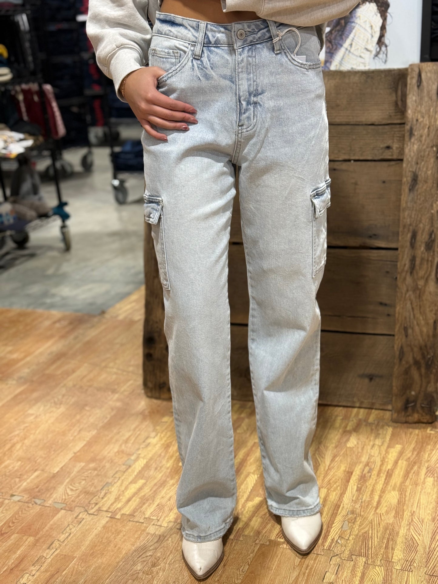 The Evelyn Cargo Jeans