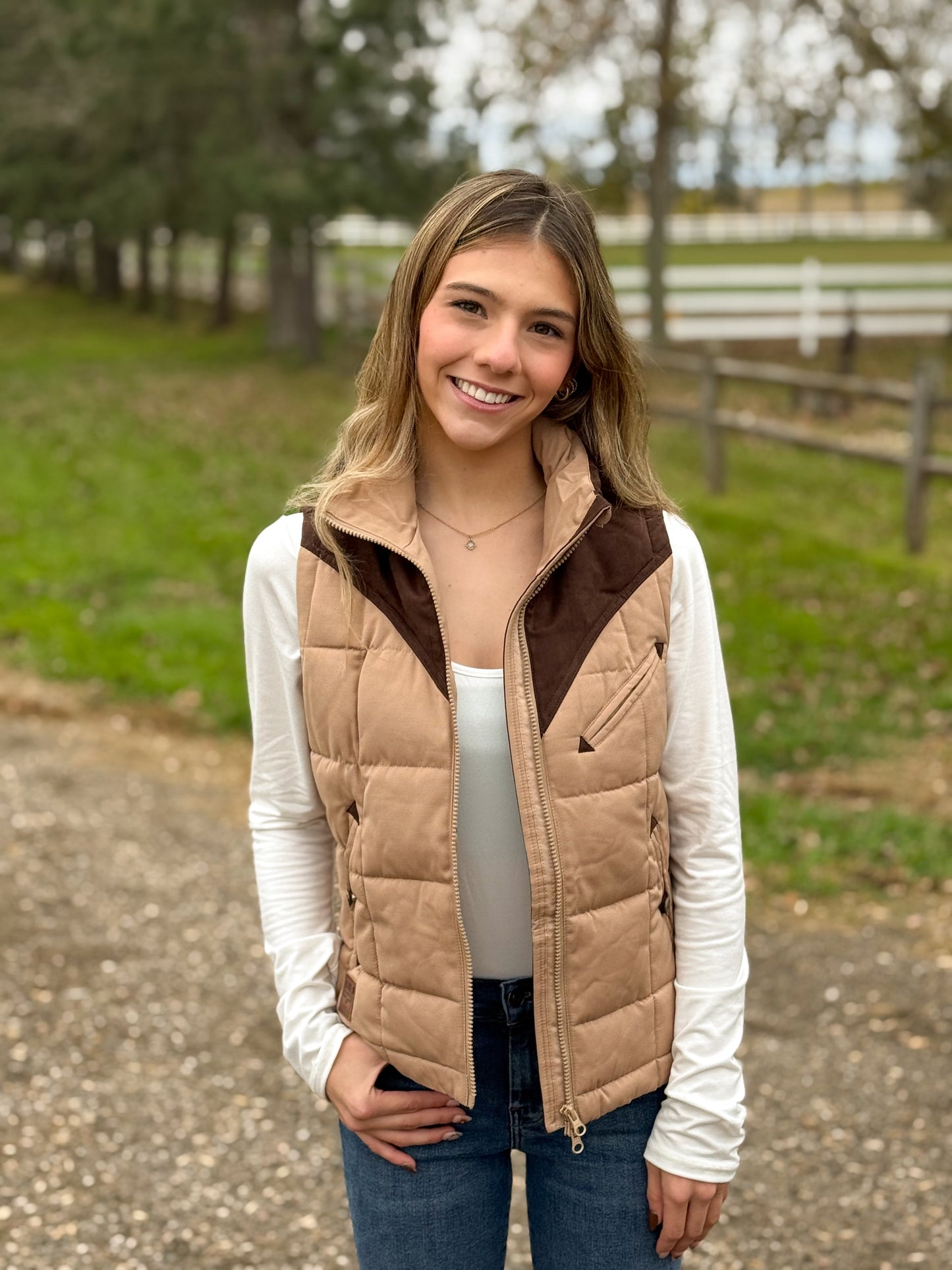 Kimes Ranch - Lenora Vest - Coffee