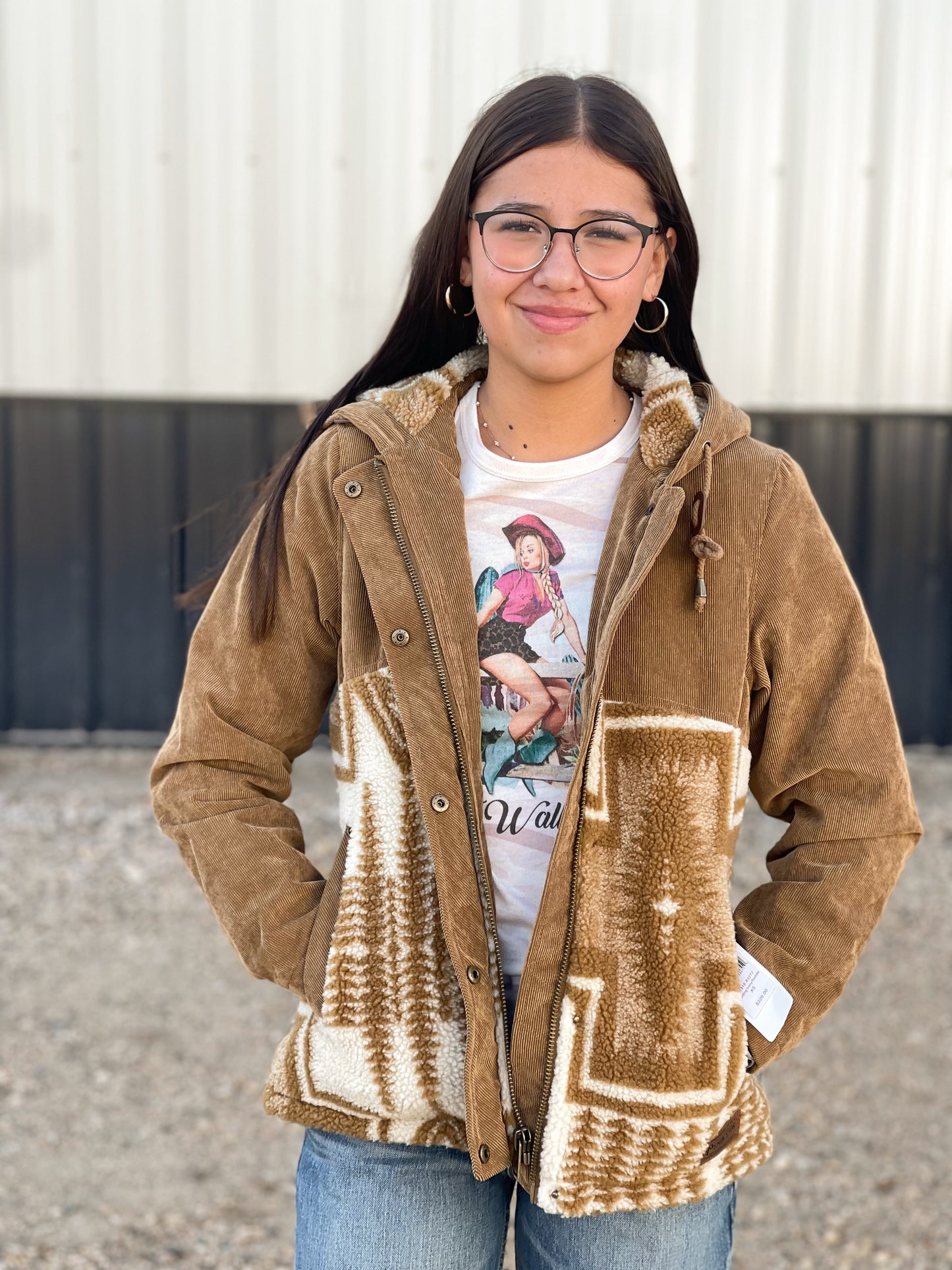 Pendleton - Women’s Blanca Corduroy/Berber Fleece Jacket