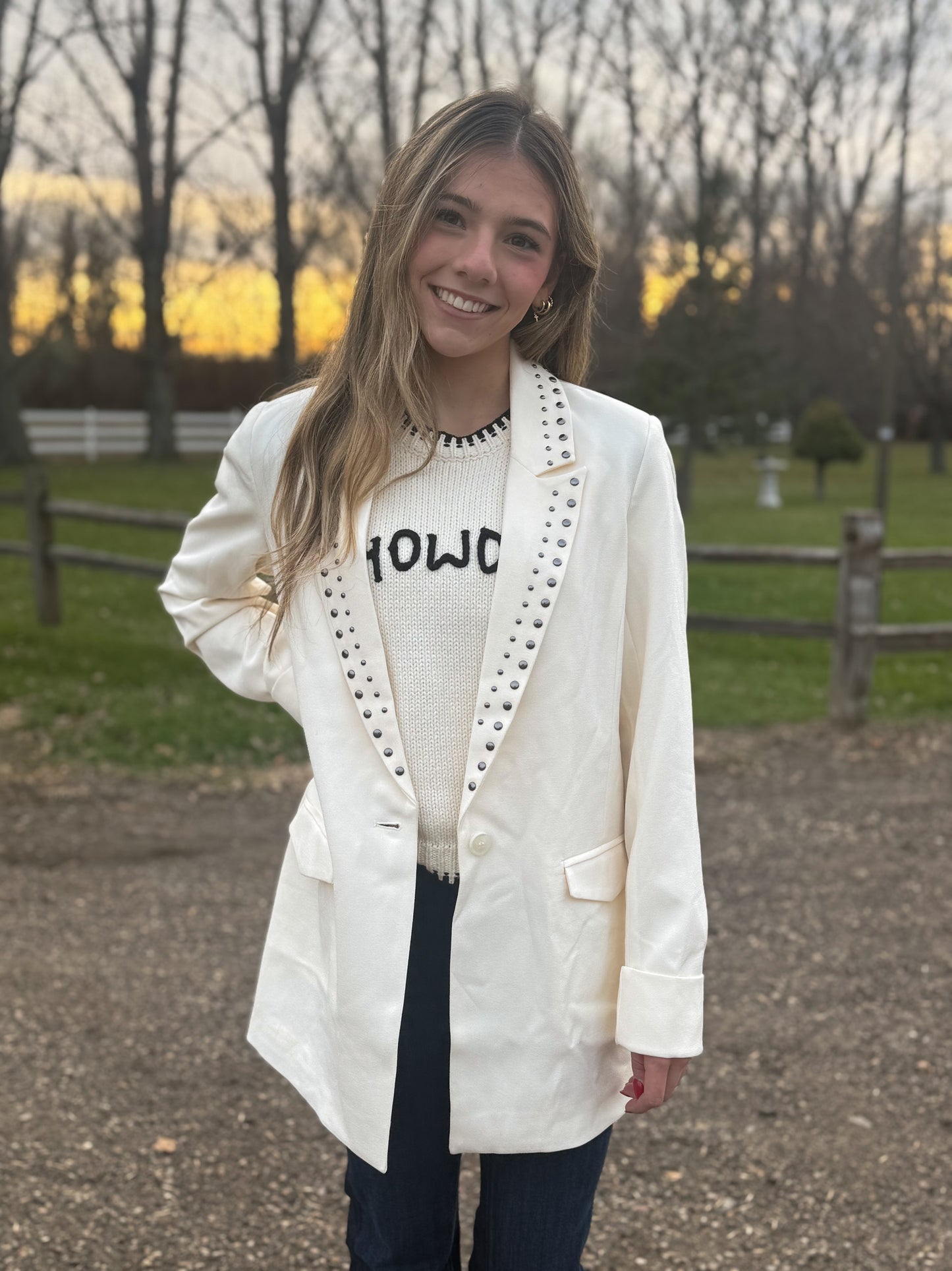 Ariat - Ace Studded Blazer - Crêpe