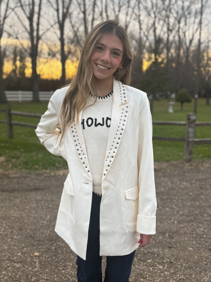 Ariat - Ace Studded Blazer - Crêpe