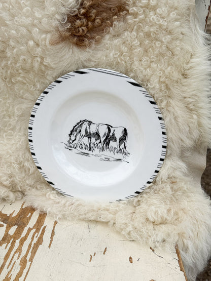 Ranch Life Salad Plate