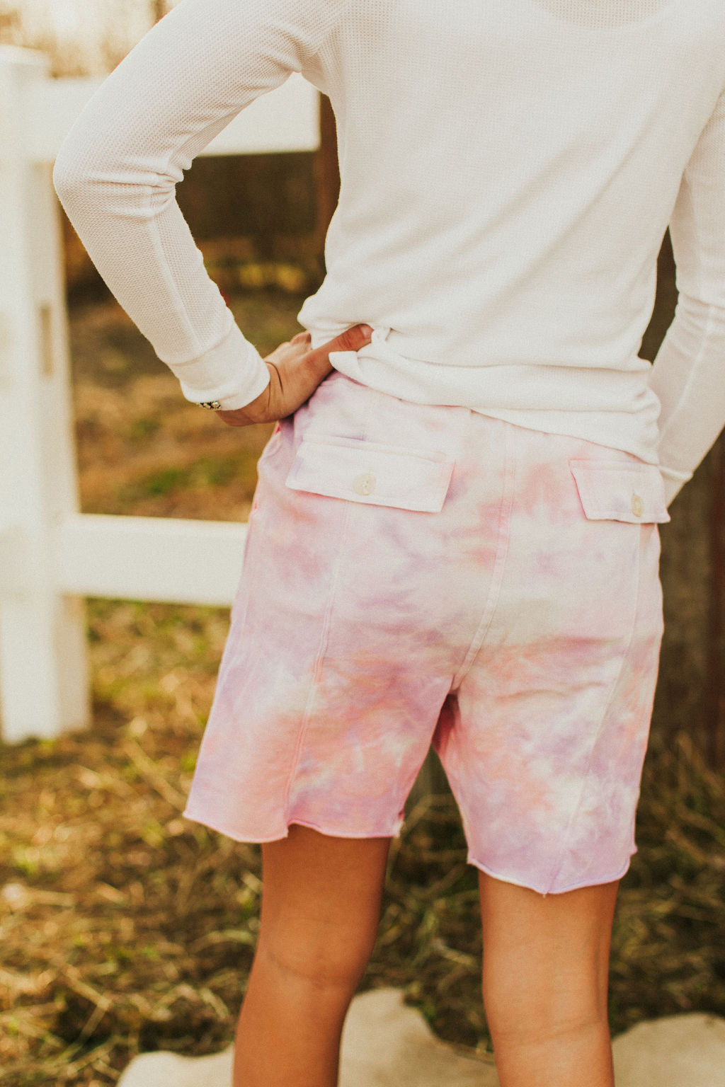 The Tie-Dye Biker Shorts