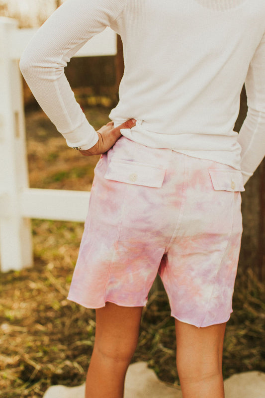 The Tie-Dye Biker Shorts