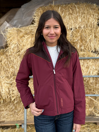 Ariat - Pioneer Stretchshell Jacket - Chocolate Plum