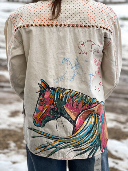 Double D Ranch - Horse Shirt Jacket