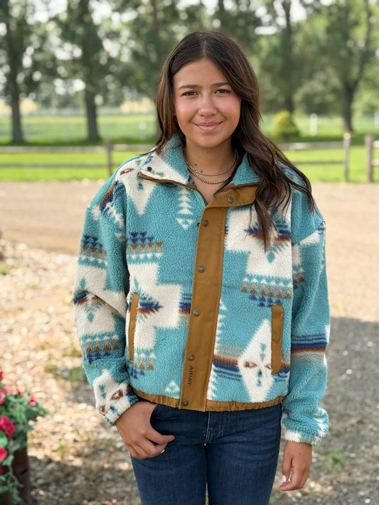 Ariat - Womens Sherpa Jacket - Agave Southwest