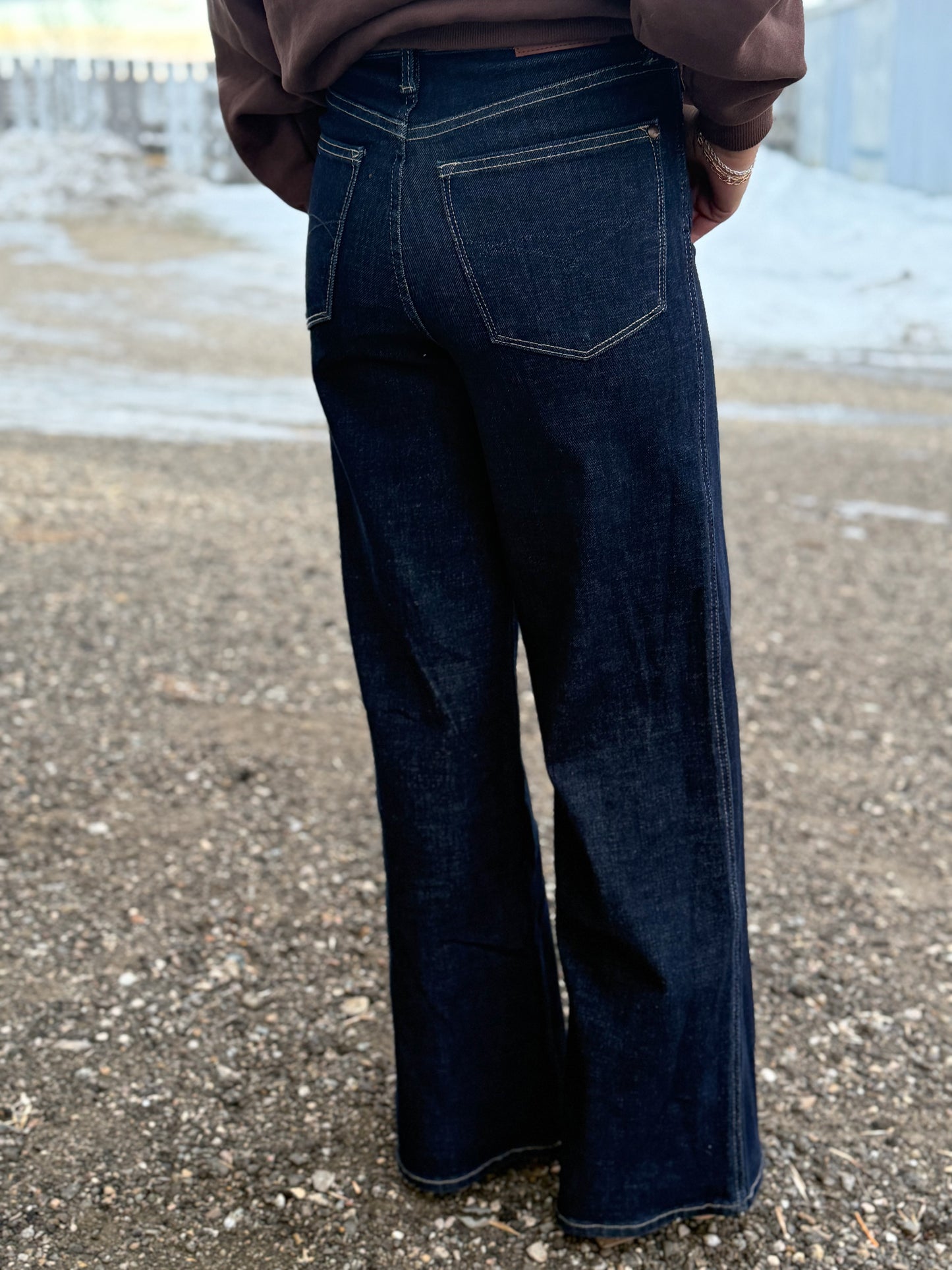 Judy Blue - Tummy Control Retro Wide Leg - High Rise