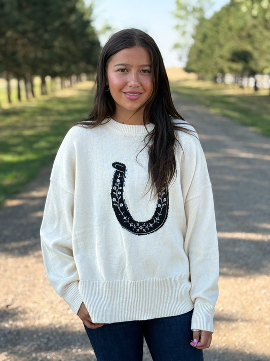The Embree Horseshoe Sweater